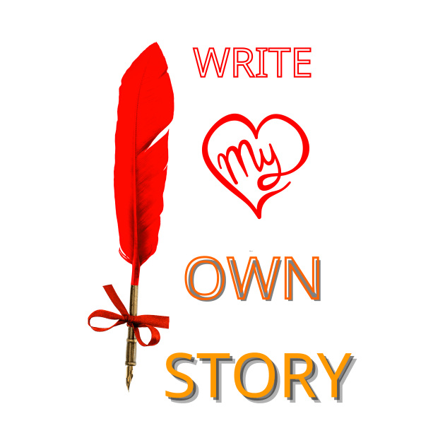 wrote my own story on by logo desang