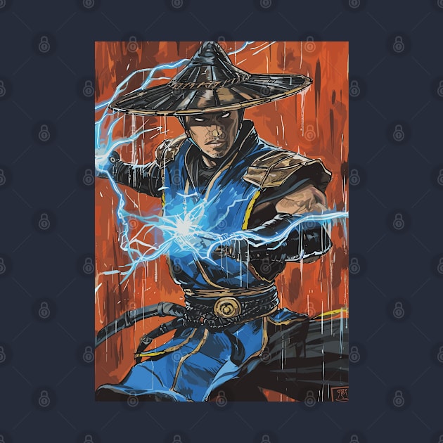 Raiden Mortal Kombat by universepod