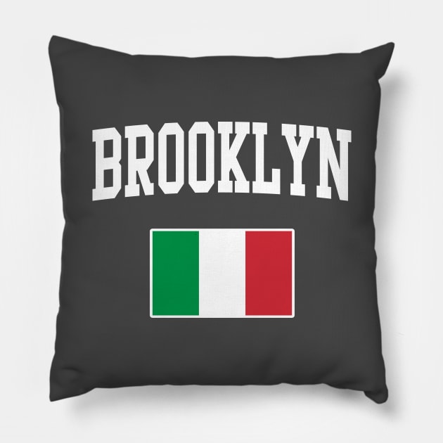 Brooklyn New York Italian Italia Italy Pillow by E