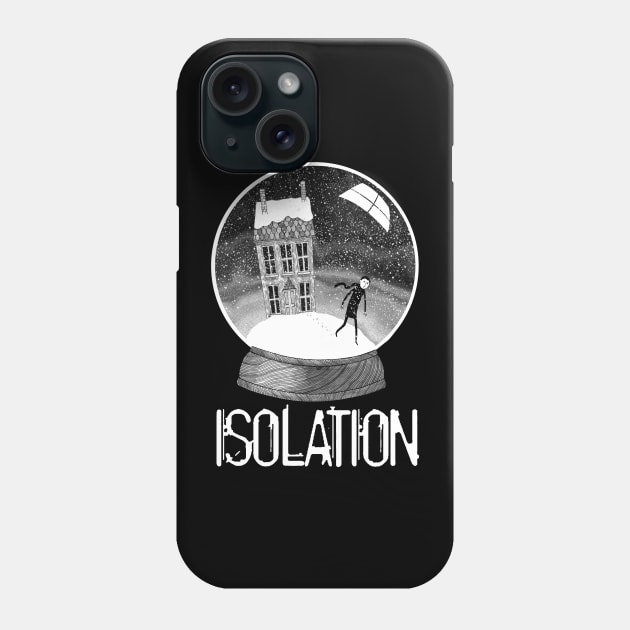 Isolation Phone Case by Scratch