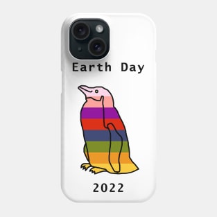 Rainbow Penguin Earth Day 2022 Phone Case