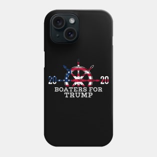 Boat Steering Wheel Boaters For Trump 2020 Phone Case