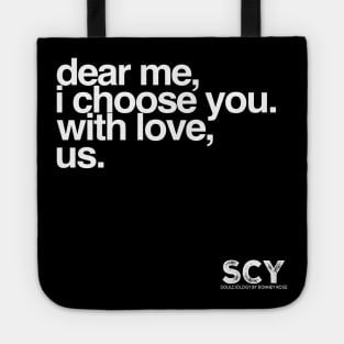 (self) love note Tote