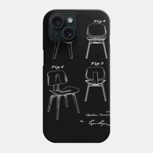 Chair Vintage Patent Drawing Phone Case