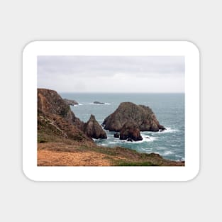 Alderney coastline, Channel Islands Magnet