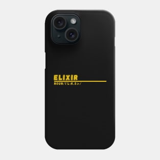 Word Elixir Phone Case