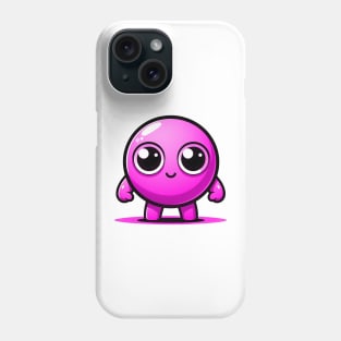 CUTE PINK PEA (ERVILHA ROSA FOFA) Phone Case