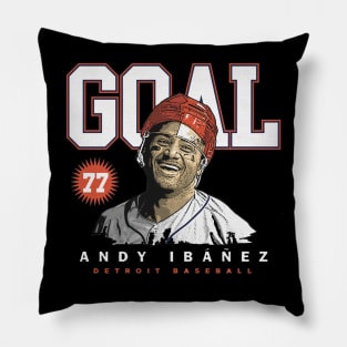 Andy Ibanez Detroit Goal Pillow