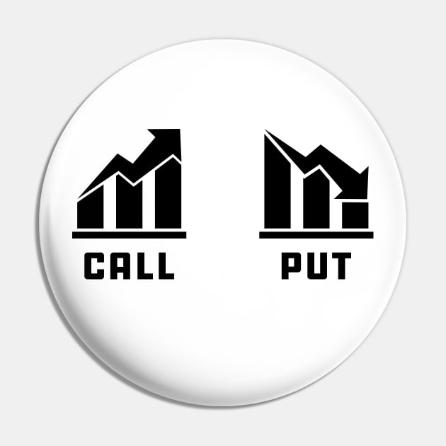 Binary Option Trader - Call Put Pin by KC Happy Shop