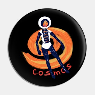 Cosmos Fire Pin