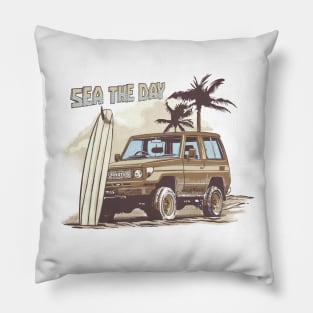 Sea the day Pillow