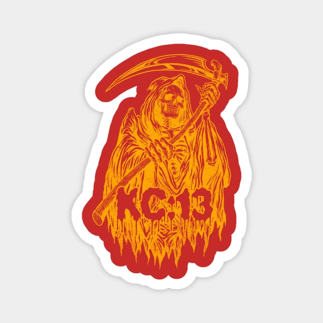 KC:13 Magnet by fansascityshop