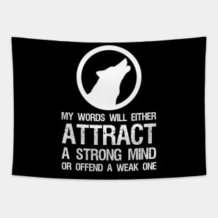 Offensive Motivational Masculine Alpha Male Offending Tapestry