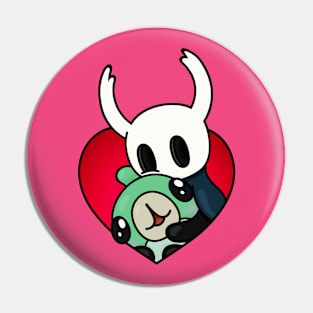 Grub and Knight Love Pin