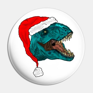 Santa Roars! Pin