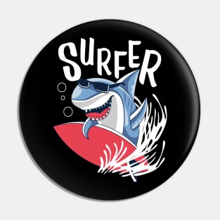 Surfer Pin