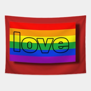 pride month love Tapestry