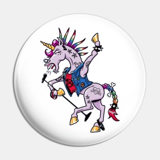 PUNK Unicorn Pin