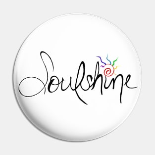 Soulshine Rainbow Logo Pin