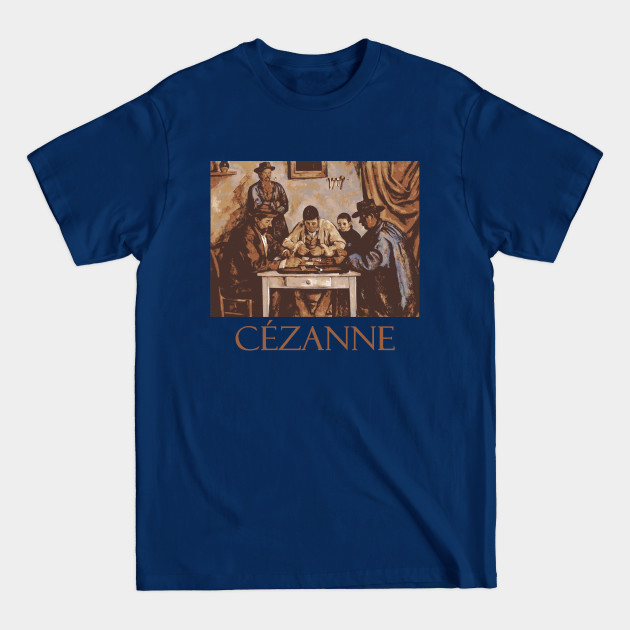 Discover The Card Players (1895) by Paul Cezanne - Card Game - T-Shirt