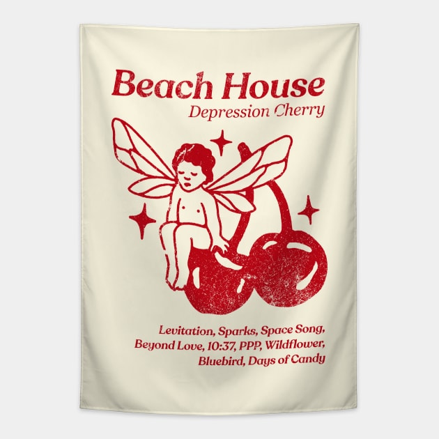 Beach House - DP fanart Tapestry by fuzzdevil