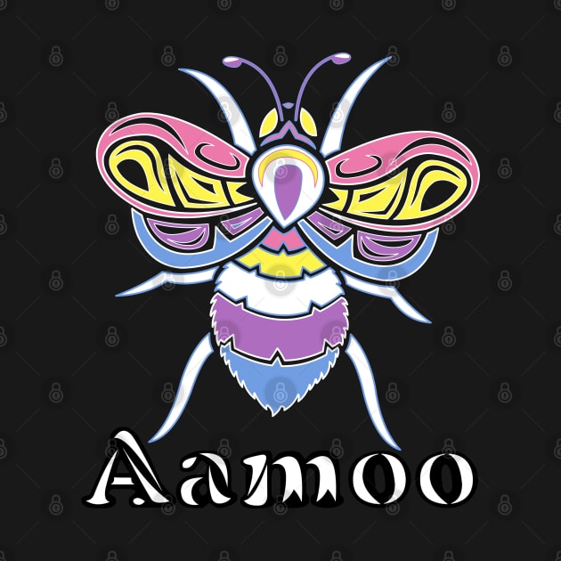 Bigender Aamoo (Bee) by KendraHowland.Art.Scroll