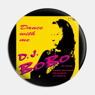 DJ BoBo Dance With Me Album Cover Pin