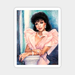 Joan Collins Magnet