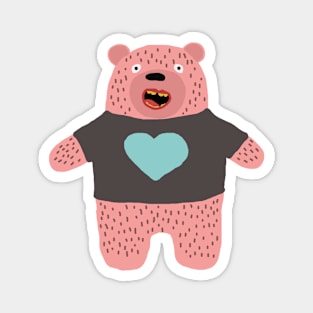 Hug Bear 2 Magnet