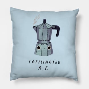 caffeinated AF Pillow