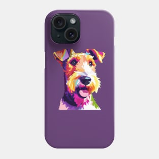 Wire Fox Terrier Pop Art - Dog Lover Gifts Phone Case