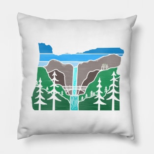 Columbia Gorge Color Block Pillow