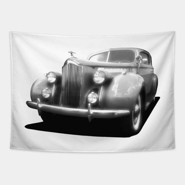 1940 Packard Club Coupe Tapestry by Burtney