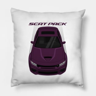 Dodge Charger Scat Pack Widebody - Hellraisin Purple Pillow