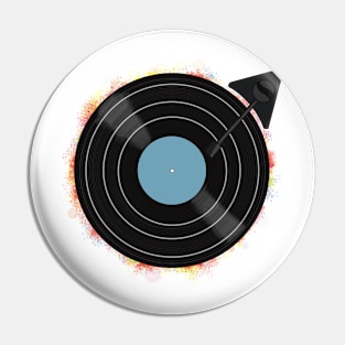 Vinyl record - blue Pin