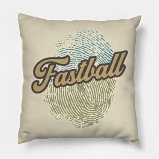 Fastball Fingerprint Pillow