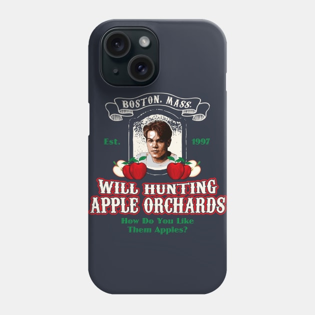 Will Hunting Apple Orchards Phone Case by Alema Art