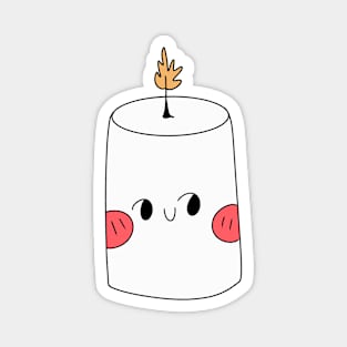 Cute candle, kawaii candle Magnet