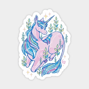 Resting Unicorn Magnet