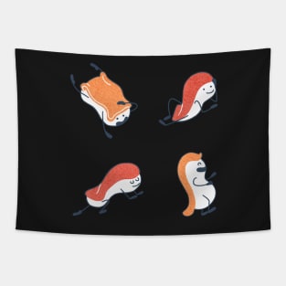 Set of funny Nigiri Tapestry