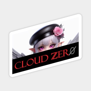 Cloud Zer0 Angel Girl Magnet