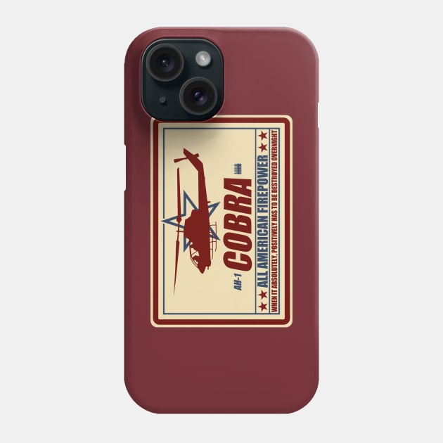 AH-1 Cobra Gunship Phone Case by TCP