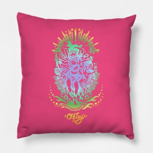 Western Kali - Multi Color Line Pillow