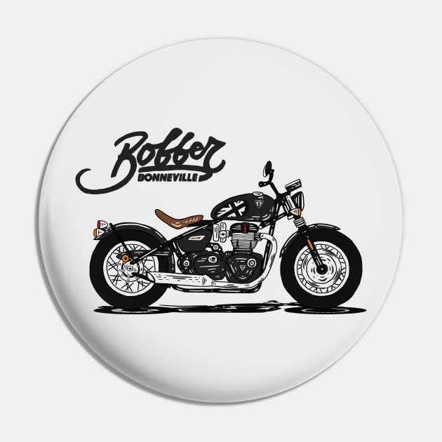 Triumph Bonneville Bobber TFC Pin by Hilmay