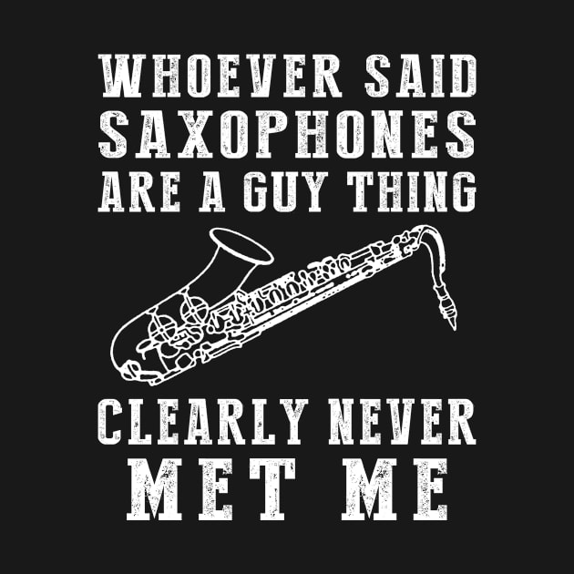 Saxophonic Humor: Breaking Gender Notes! by MKGift