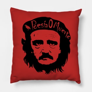 Edgar Allan Poe Che Guevarra Poesia O Muerte Pillow