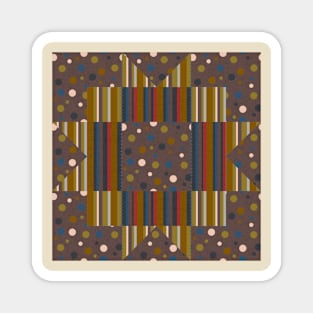 North Western Quilt Magnet