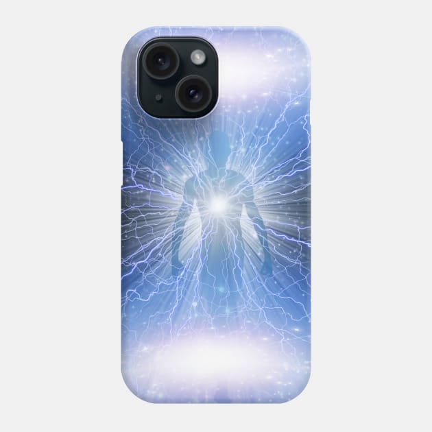 Shining aura in light Phone Case by rolffimages