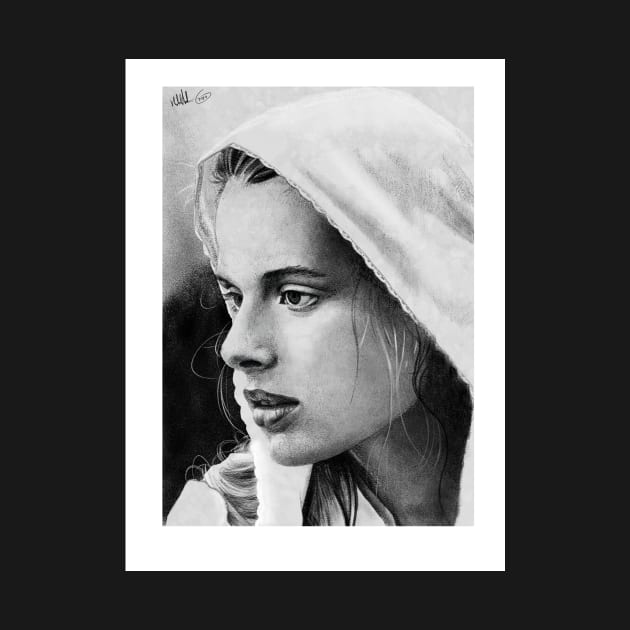 Nastassja Kinski - the beauty in pencils by micheleamadesi