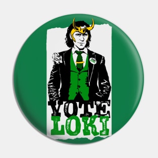 Vote_Loki Pin